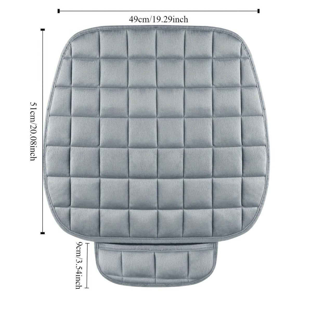 Winter Car Seat Cover – Universal Front Seat Cushion, Anti - Slip, Breathable - Cartsfy Inc.