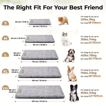 Winter Warming Pet Mattress – Non - Slip, Washable - Cartsfy Inc.