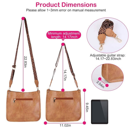Women Fashion Leather Crossbody Bag - Cartsfy Inc.