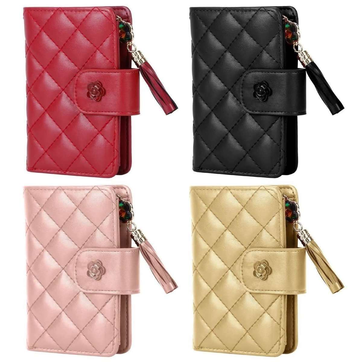 Women PU Leather Clutch Wallet Cartsfy Inc.