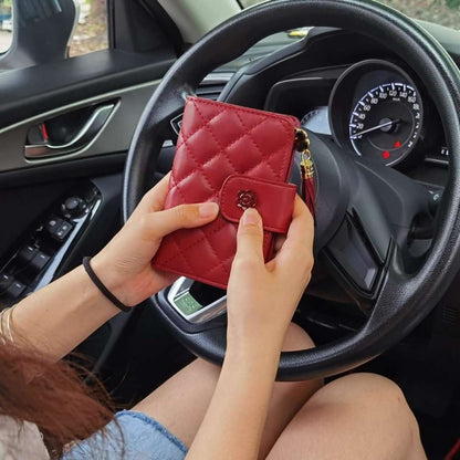 Women PU Leather Clutch Wallet Cartsfy Inc.