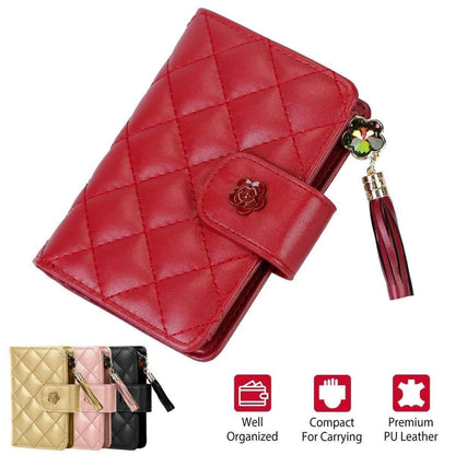 Women PU Leather Clutch Wallet Cartsfy Inc.
