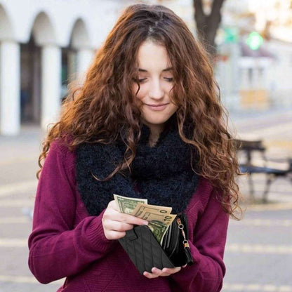 Women PU Leather Clutch Wallet Cartsfy Inc.