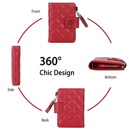 Women PU Leather Clutch Wallet Cartsfy Inc.