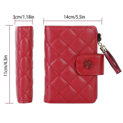 Women PU Leather Clutch Wallet Cartsfy Inc.