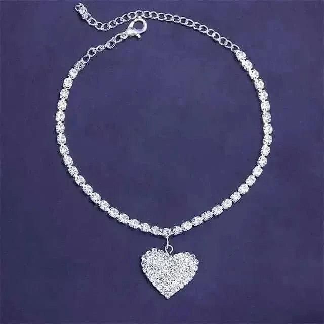 Women's Ankle Bracelet DailySale Silver Gold Silver-Gold-