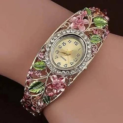 Women's Crystal Bracelet Wrist Watch DailySale Blue Gold Gray Blue-Gold-Gray-Pink-Purple-Multicolor-
