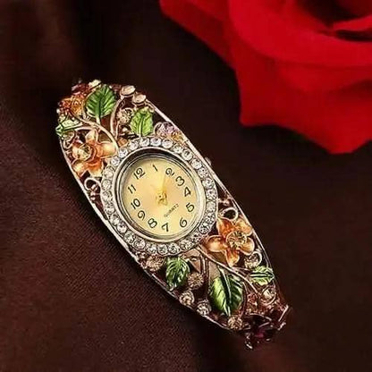 Women's Crystal Bracelet Wrist Watch DailySale Blue Gold Gray Blue-Gold-Gray-Pink-Purple-Multicolor-