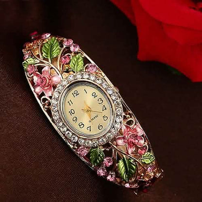 Women's Crystal Bracelet Wrist Watch Cartsfy Inc.