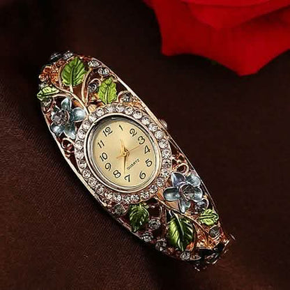 Women's Crystal Bracelet Wrist Watch Cartsfy Inc.
