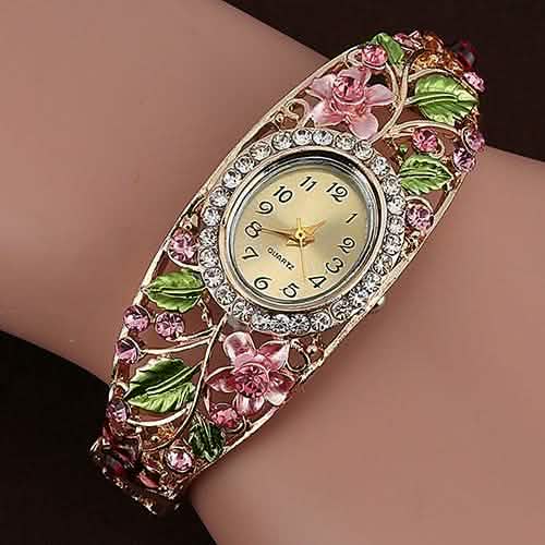 Women's Crystal Bracelet Wrist Watch Cartsfy Inc.