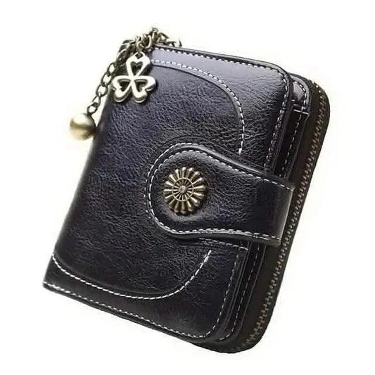 Women's Everyday Zip Wallet DailySale Black Yellow Orange Black-Yellow-Orange-Brown-