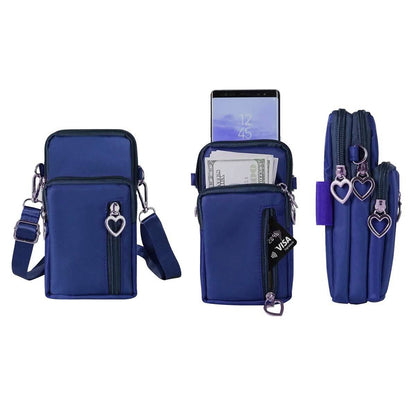 Women's Mini Cross-Body Shoulder Strap Cell Phone Wallet Pouch Bag Purse Cartsfy Inc.