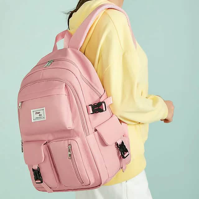 Women's Oxford Fabric Adjustable Large Capacity Backpack Cartsfy Inc.