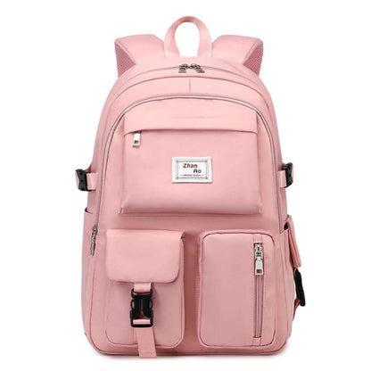 Women's Oxford Fabric Adjustable Large Capacity Backpack Cartsfy Inc.
