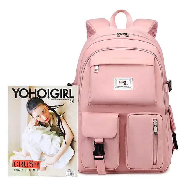 Women's Oxford Fabric Adjustable Large Capacity Backpack Cartsfy Inc.