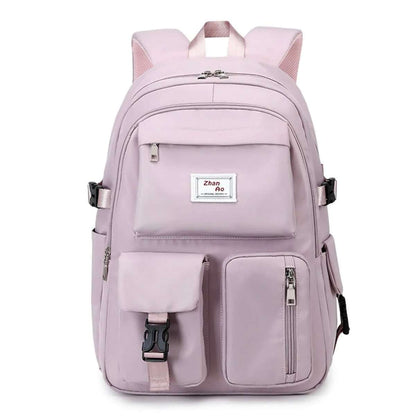 Women's Oxford Fabric Adjustable Large Capacity Backpack Cartsfy Inc.