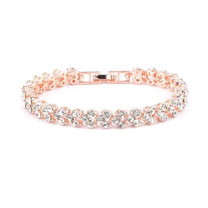 Women's Tennis Crystal Bracelet Cartsfy Inc.