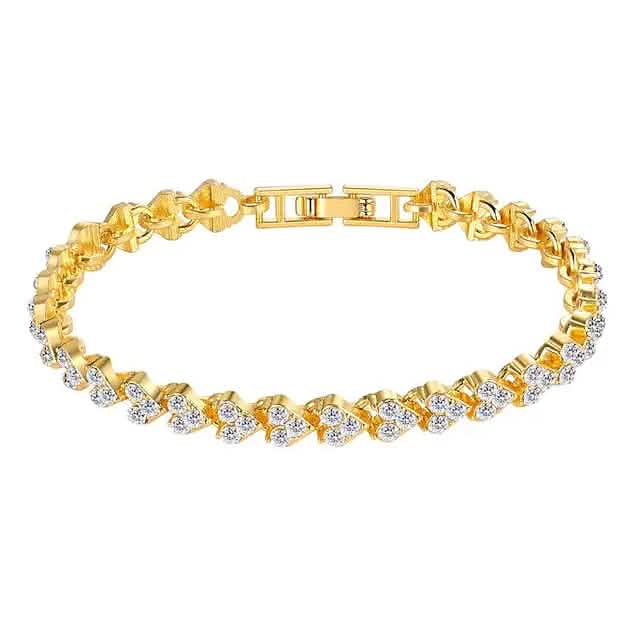 Women's Tennis Crystal Bracelet Cartsfy Inc.