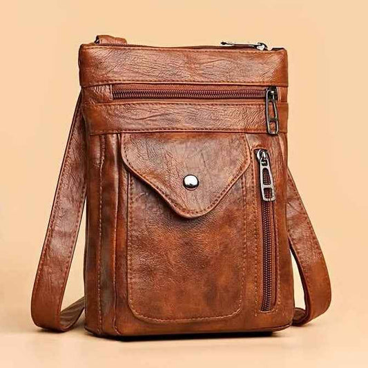 Women’s Vintage Leather Crossbody Bag Cartsfy Inc.