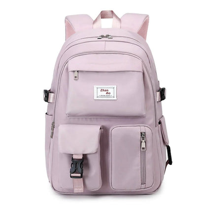 Women's Oxford Fabric Adjustable Large Capacity Backpack - Cartsfy Inc.