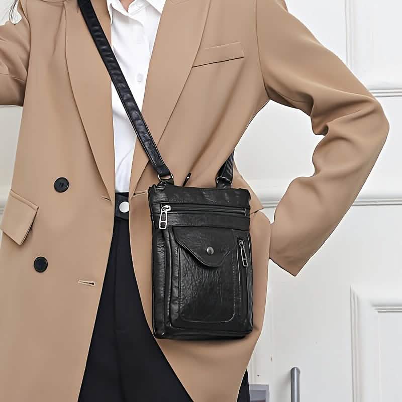 Women’s Vintage Leather Crossbody Bag - Cartsfy Inc.
