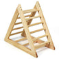 Wooden Triangle Climber for Toddler Step Training VYSN Default Title Default Title-