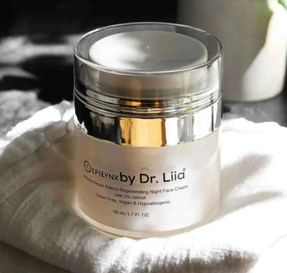 Wrinkle Repair Retinol Night Cream – Vegan, Gluten-Free, Regenerating Anti-Aging Moisturizer Cartsfy Inc.