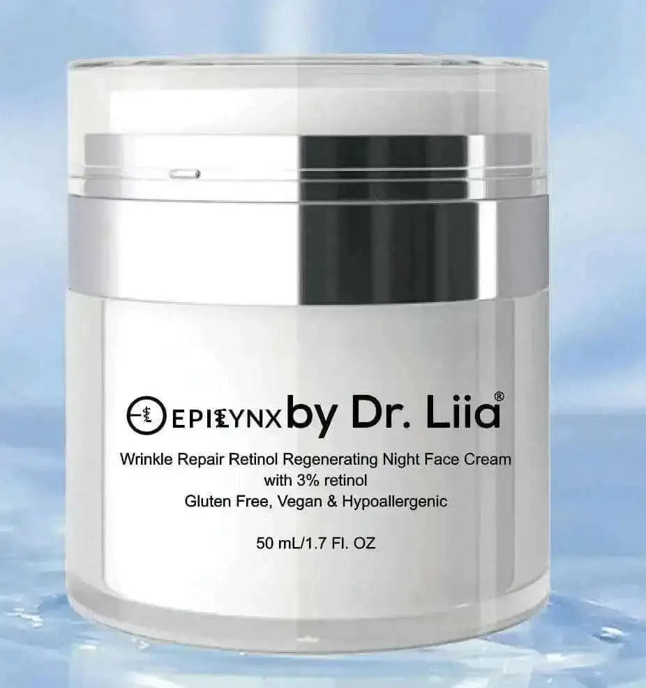 Wrinkle Repair Retinol Night Cream – Vegan, Gluten-Free, Regenerating Anti-Aging Moisturizer Cartsfy Inc.