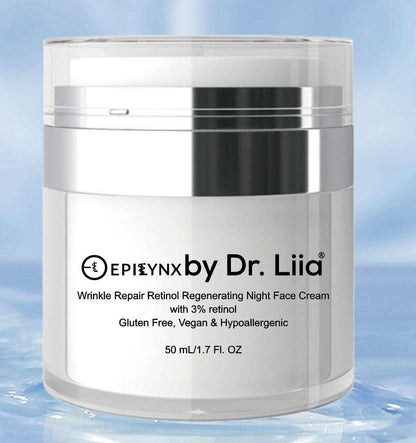 Wrinkle Repair Retinol Night Cream – Vegan, Gluten-Free, Regenerating Anti-Aging Moisturizer Cartsfy Inc.