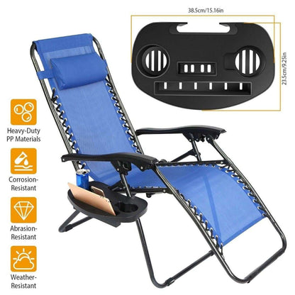 Zero Gravity Chair Cup Holder Clip On Side Tray Cartsfy Inc.
