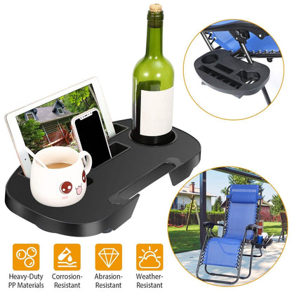 Zero Gravity Chair Cup Holder Clip On Side Tray Cartsfy Inc.